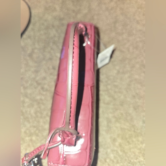 NWT Michael Kors Jana Leather Croc Embossed Crossbody Bag - Picture 10 of 11